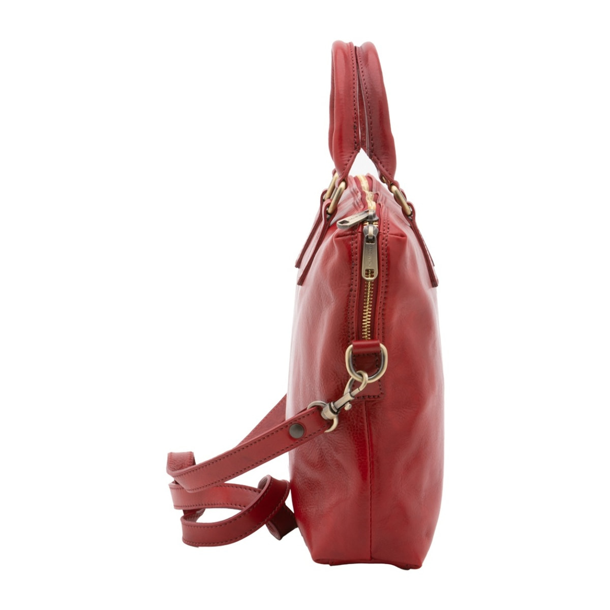 Borsa da lavoro uomo in vera pelle - Modello False - Made in Italy - 37.0 x 27.0 x 6.0 cm