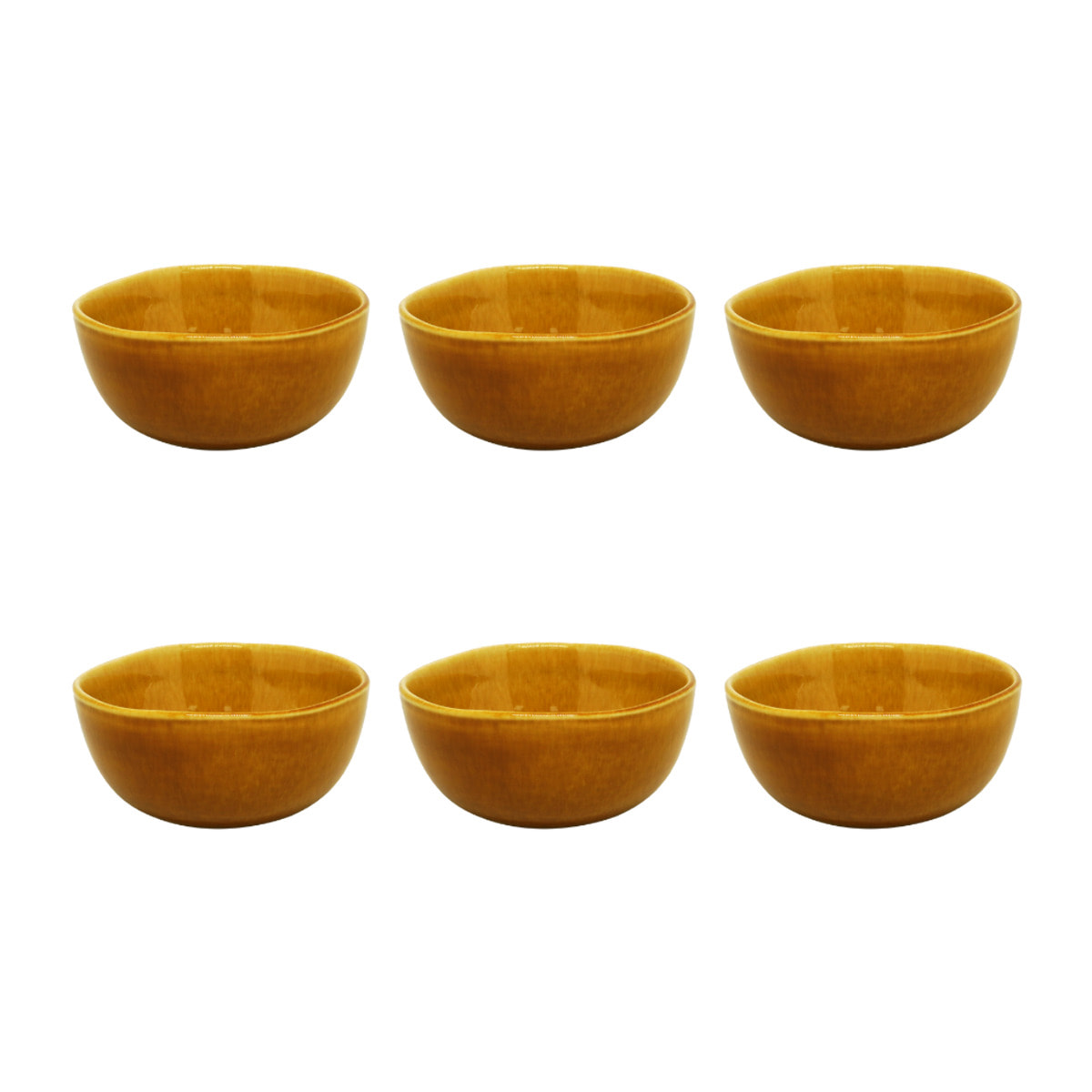 Lot de 6 coupelles, AMBRE