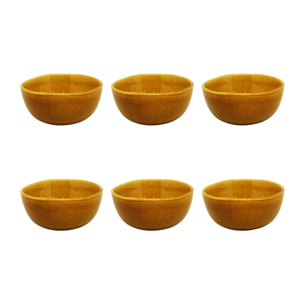 Lot de 6 coupelles, AMBRE