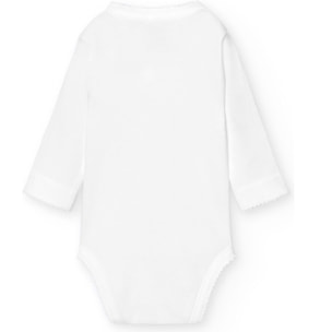 Body cruzado bebé manga corta algodón