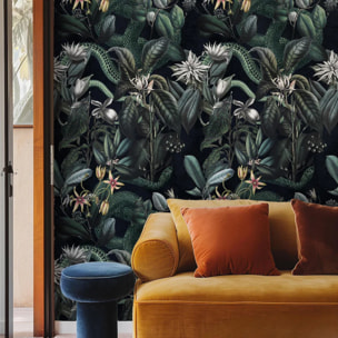 Carta da parati giungla scura