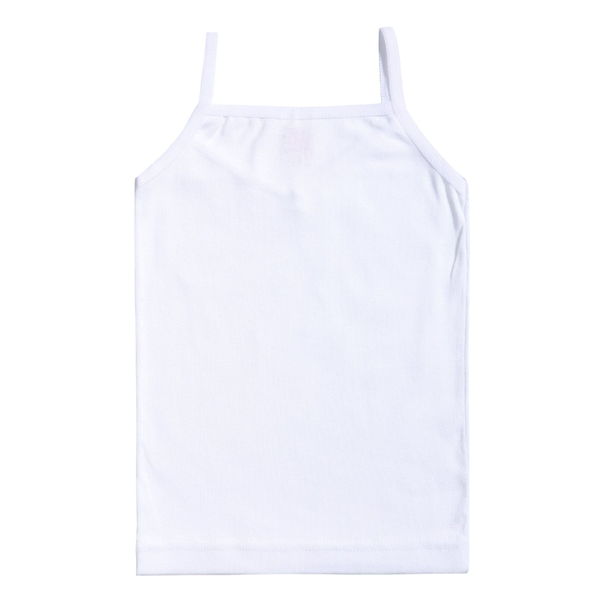 Camiseta Niña Tirante Canale 1X1 Blanco Talla 2