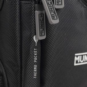 Mochila Deportiva de Pádel Negra con Compartimento Térmico y Zapatillero BACKPACK BLACK