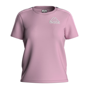 Kappa - Camisetas y tops Mujer Violeta - Logo Tape Itape