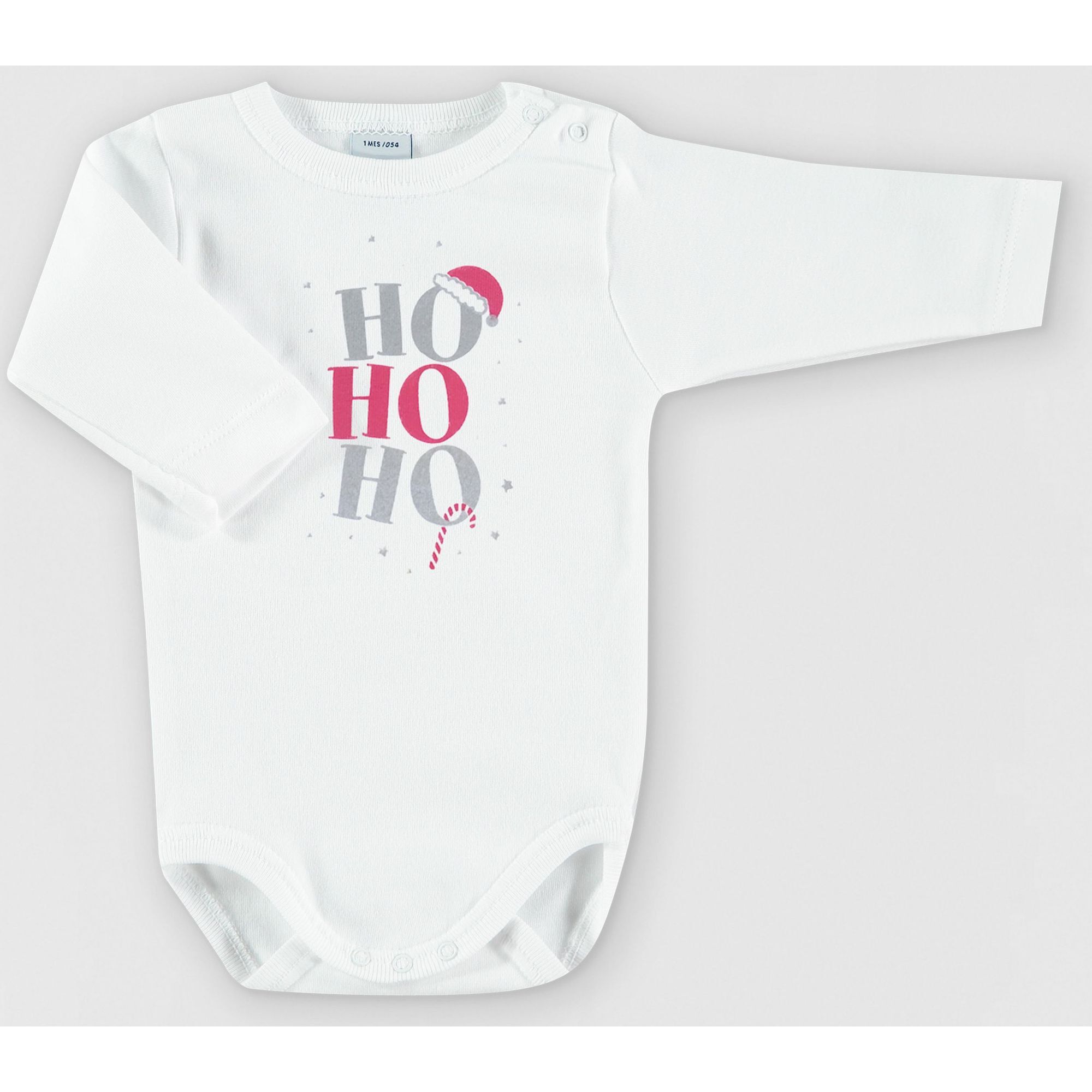 Body bebé navidad frases manga larga