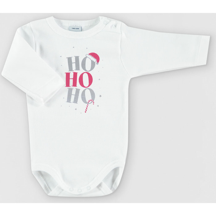 Body bebé navidad frases manga larga