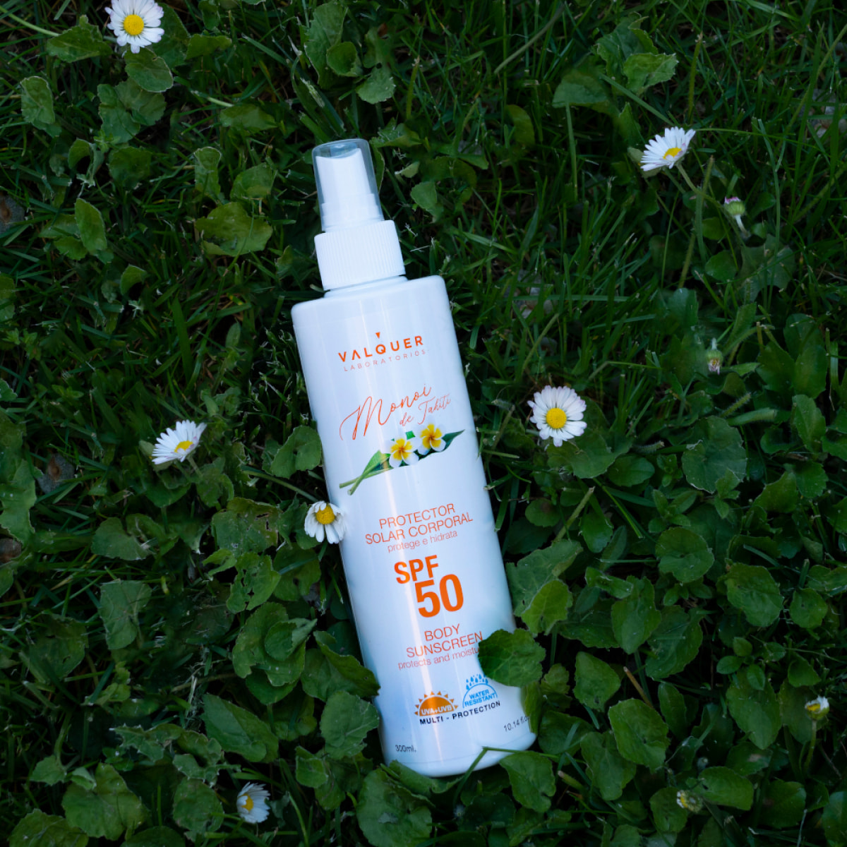 Valquer Protector solar corporal SPF 50 protege e hidrata - 300 ml