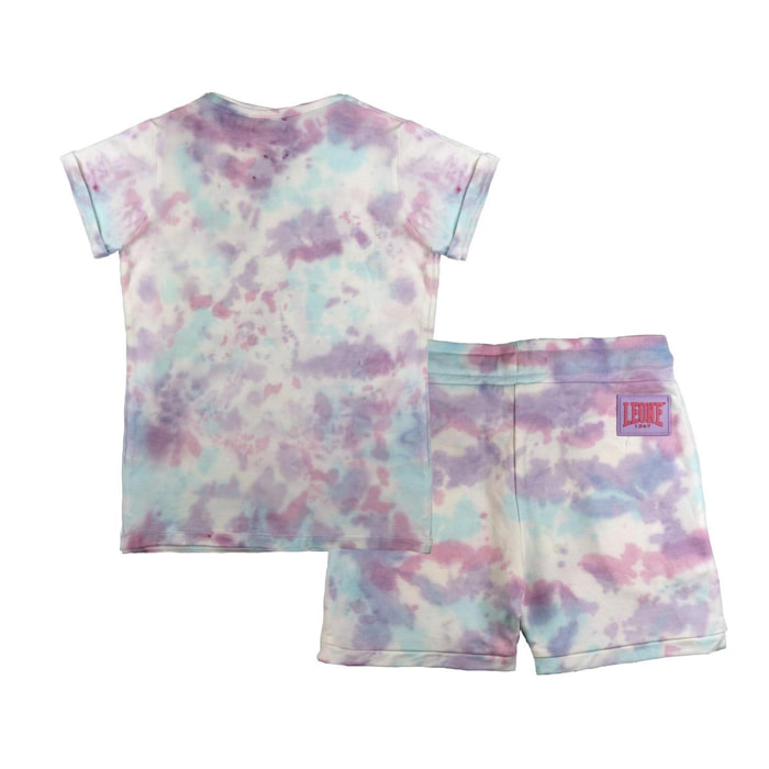 Set “Candyland” Leone 1947 Apparel con t-shirt e shorts. Look giocoso.