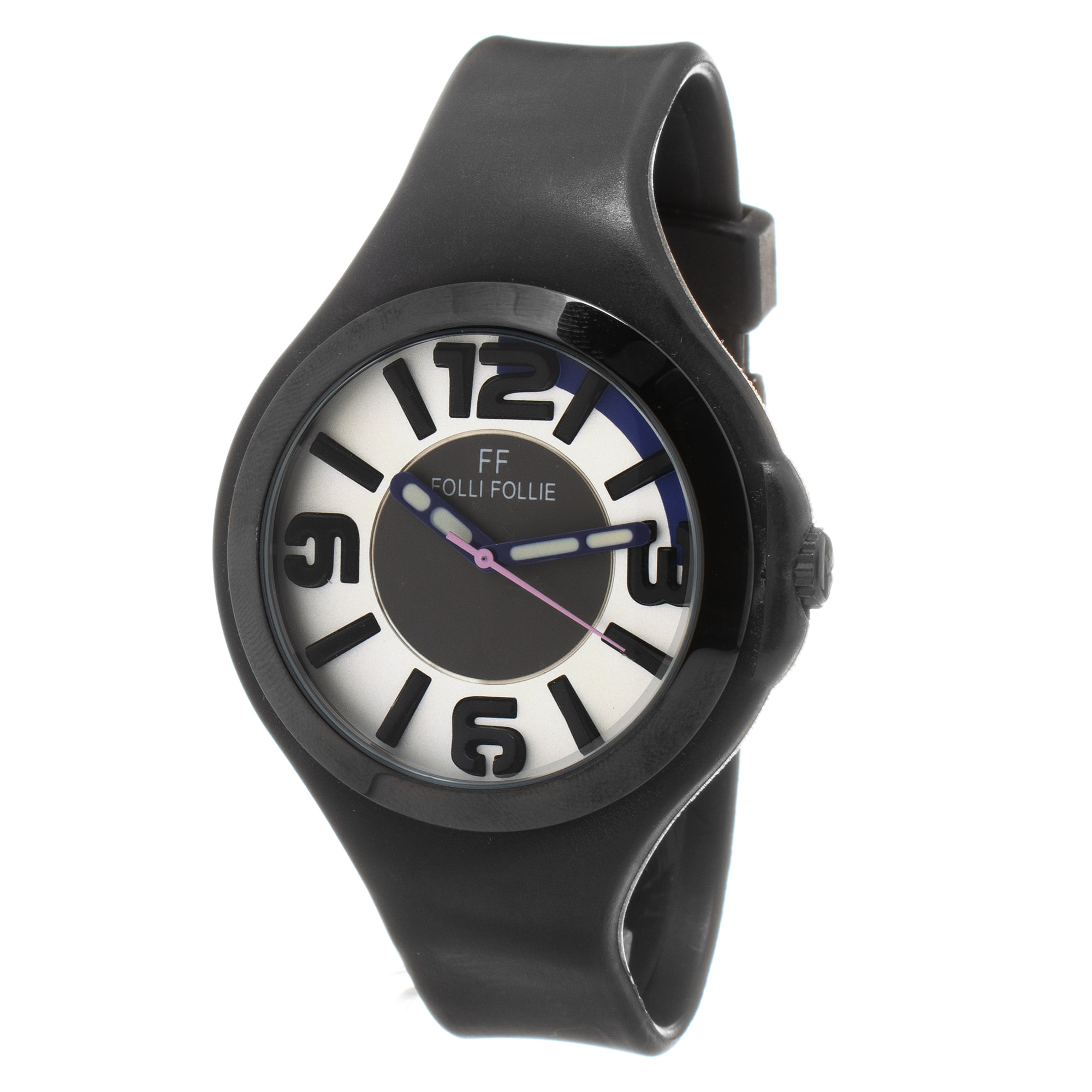 Reloj Folli Follie WF1Y045ZPSDF Mujer Analogico Cuarzo con Correa de Silicona