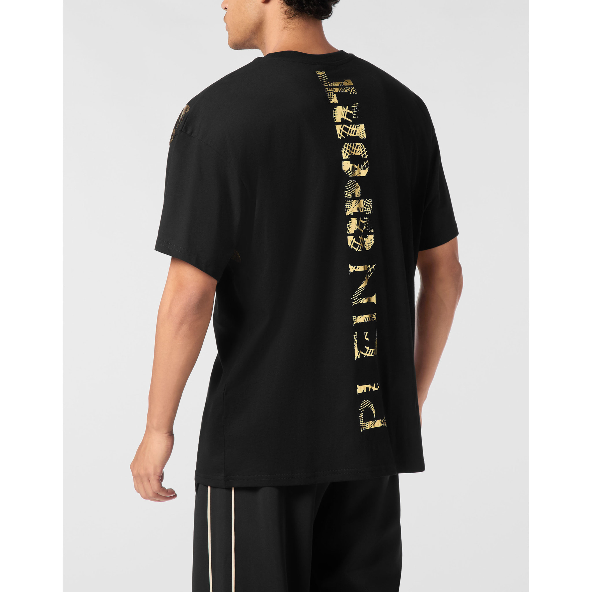PLEIN SPORT Camiseta Cuello Redondo TIGER