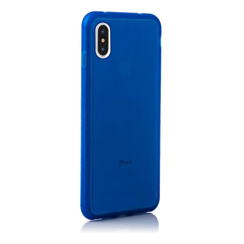 CARCASA TPU TRANSPARENTE CON COLOR IPHONE X