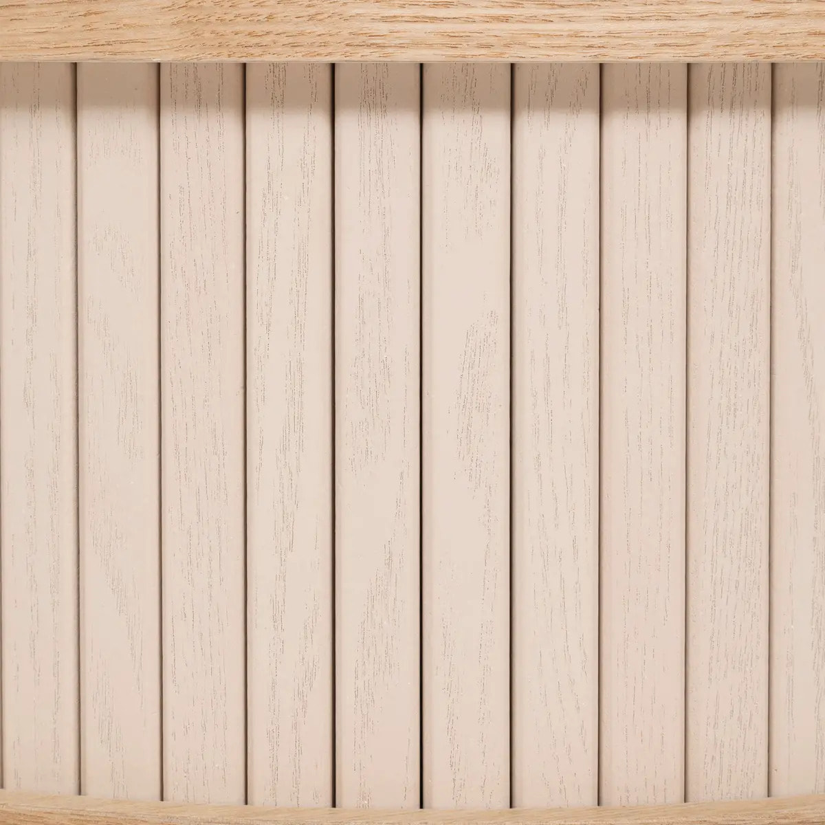 Chevet 2 portes "Nysos" crème 54x40x40cm