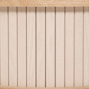 Chevet 2 portes "Nysos" crème 54x40x40cm