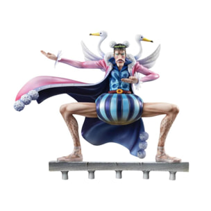 One Piece P.O.P. "Playback Memories” Statua Pvc Mr.2 Bon Clay 23 Cm Megahouse