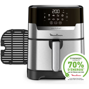 Friteuse sans huile MOULINEX Easy Fry and Grill+Couteau Tefal YY5138FB