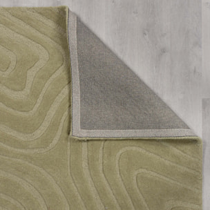 Tapis en laine rond MESMERISE