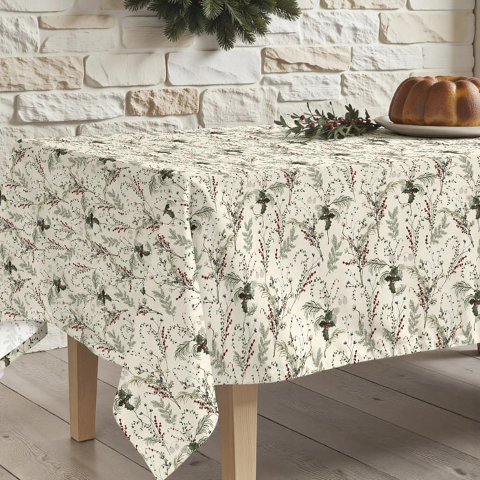 Nappe en résine Anti-tâches Christmas Muerdago 2