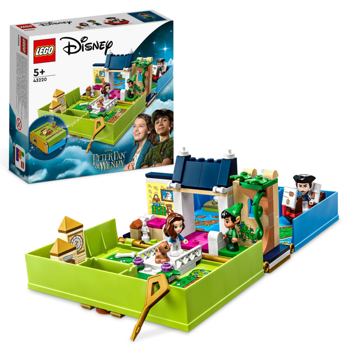 LEGO DISNEY CLASSIC 43220 - L'AVVENTURA DEL LIBRO DELLE FIABE DI PETER PAN E WENDY