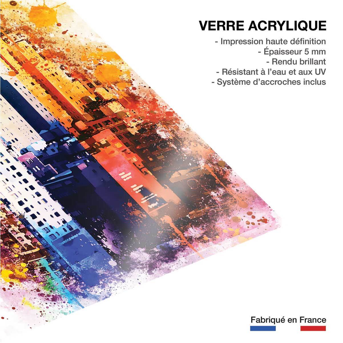 Tableau the new yorker flash vision Tableau plexiglas