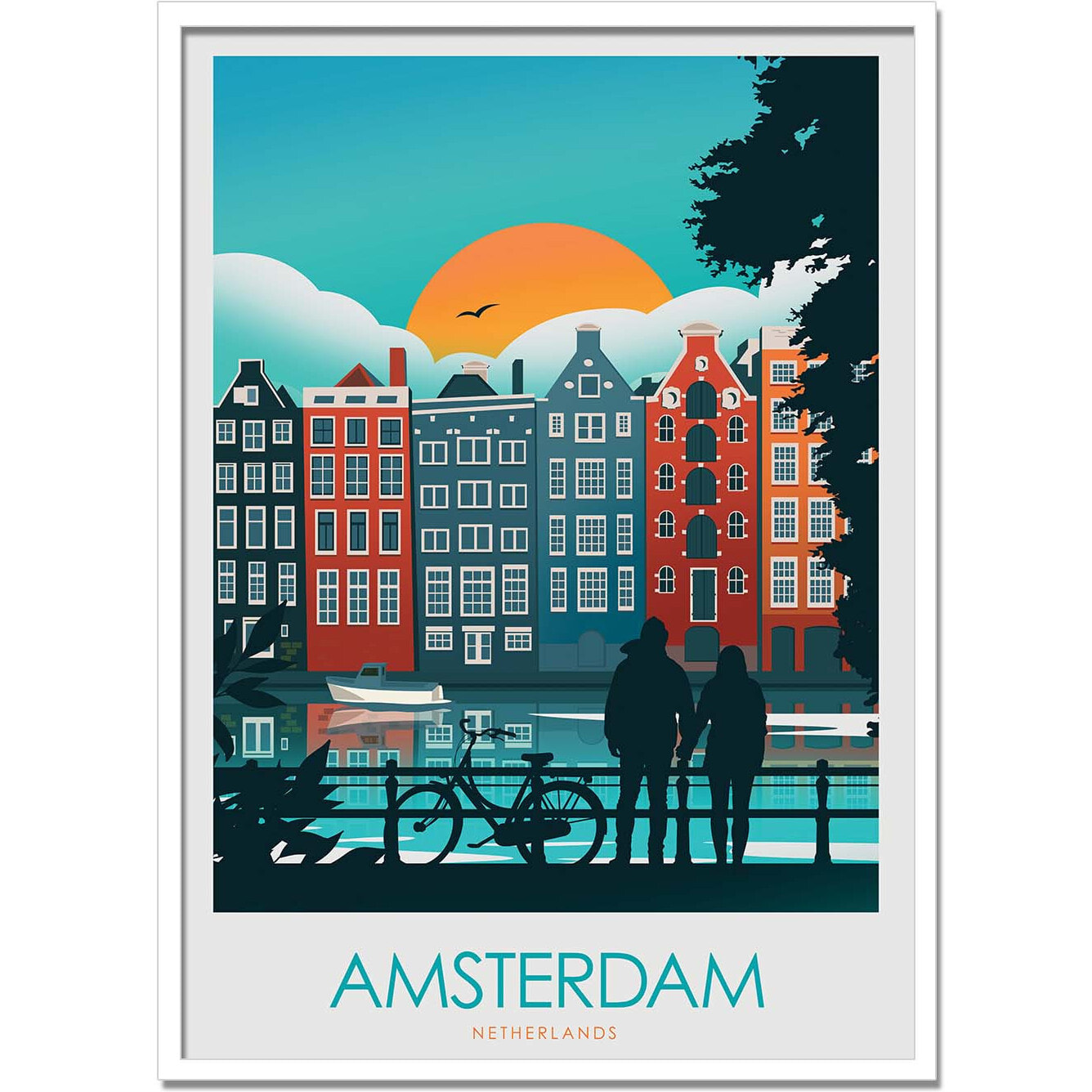 Affiche - Amsterdam - Studio Inception