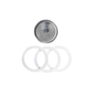 3 joints + 1 filtre Bialetti Moka Express - 2 tasses