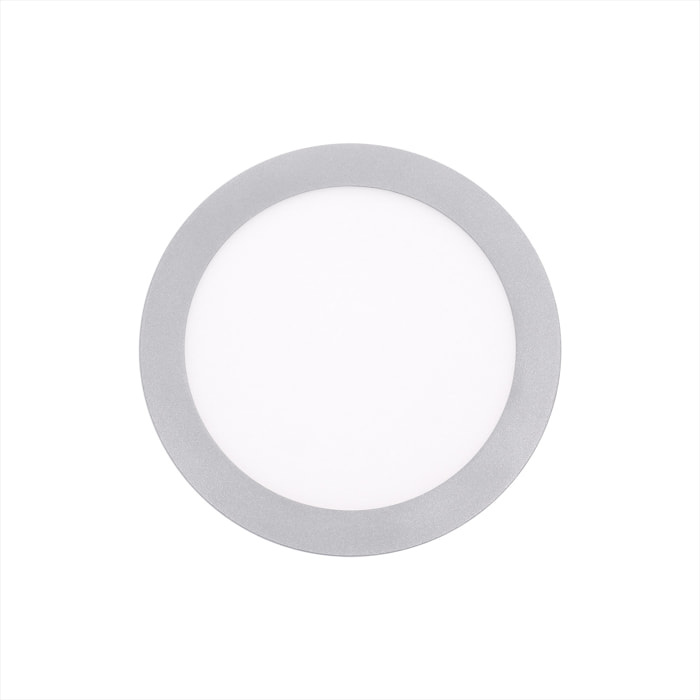 Forlight Easy circular downlight redondo con luz led blanco frío 6000K Ø 225 en color gris