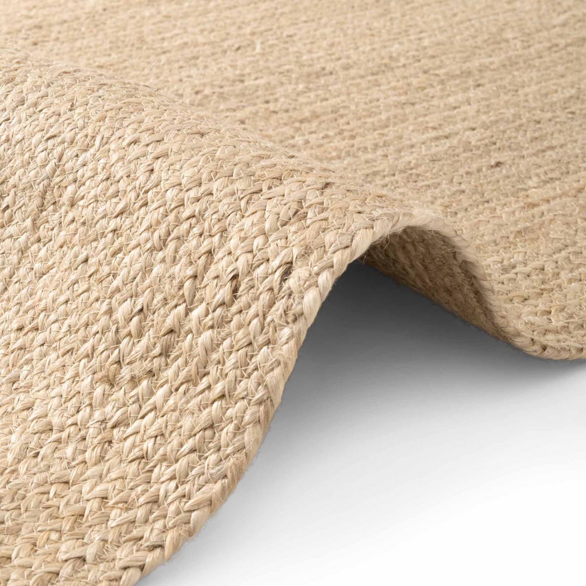 Tapis salon motif simple, veik tissé main, design chaleureux