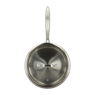 Sauteuse acier inoxydable 24cm - fait en France - tous feux TRIPLY