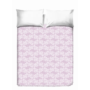 Copriletto di cotone Olivia rosa 100% cotone