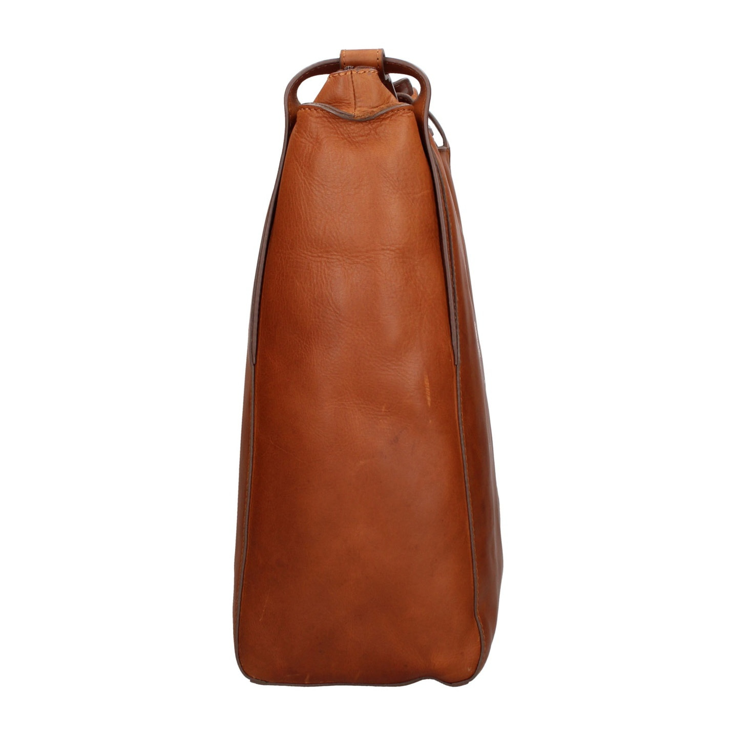 Borsa a tracolla da uomo - Modello False - Vera pelle - 37.0 x 36.0 x 14.0 cm