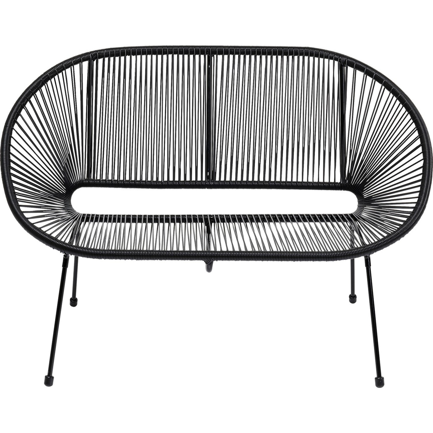 Ensemble de jardin Acapulco Tiki set de 3 noir Kare Design