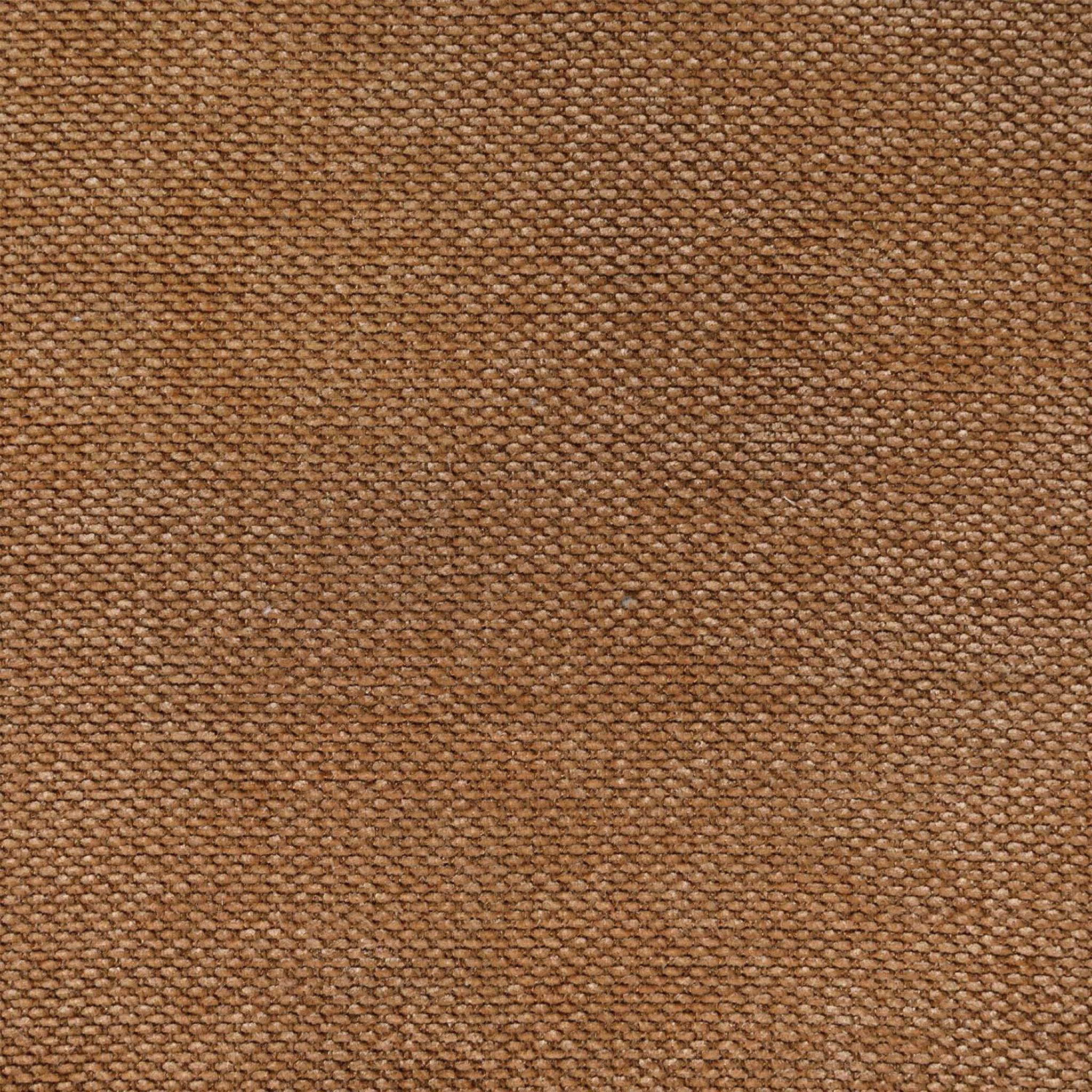 Chaise de bureau à roulettes ajustable métal et tissu camel - L 57 x P 57 x H 85/94.5cm - Stan