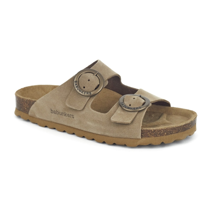 SANDALIA BARCELONA BABUNKERS MARRON