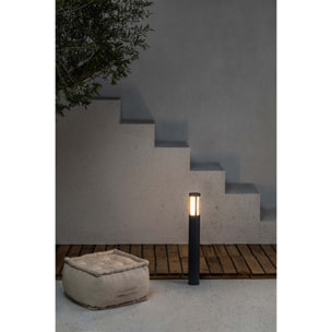 LOGAR-1 LED Lámpara baliza gris oscuro h65cm