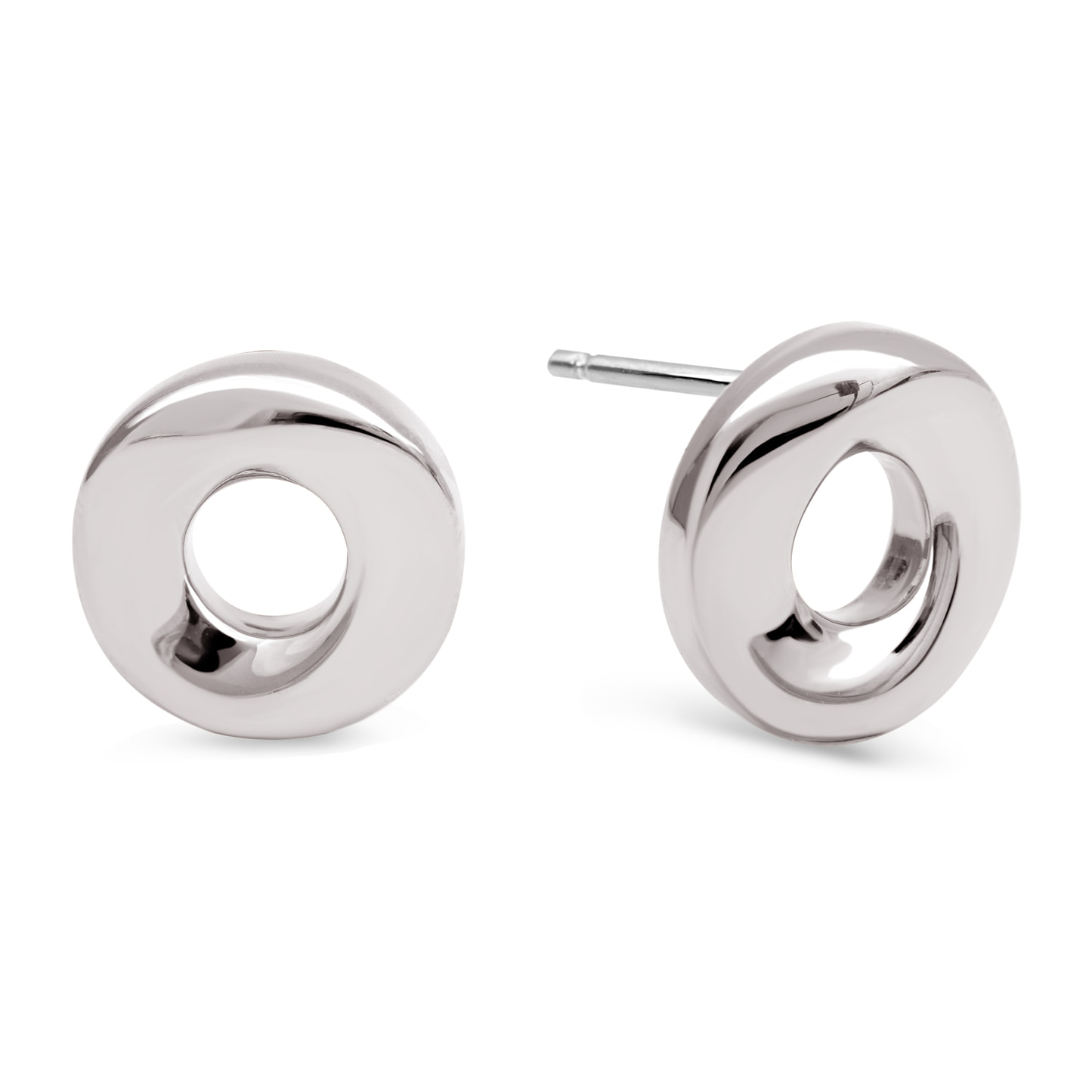 Orecchino Órbita in Acciaio