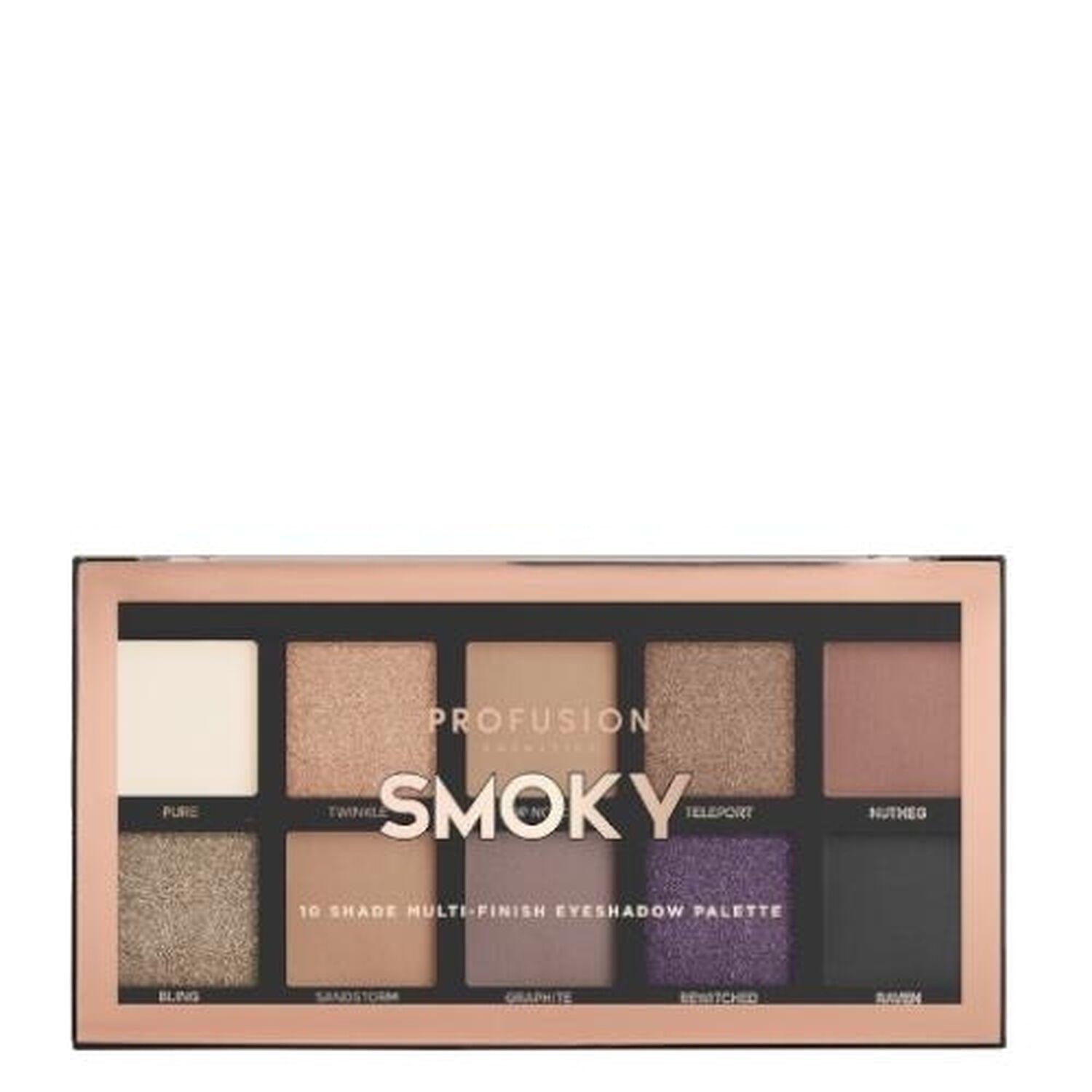 Palette Smoky - 10 Ombres à Paupières