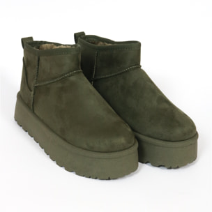 STIVALETTO MAMMUT CHOCOLA' VERDE