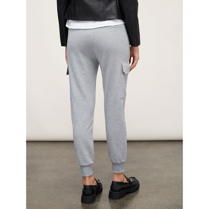 Motivi - Joggers cargo de polar - Gris