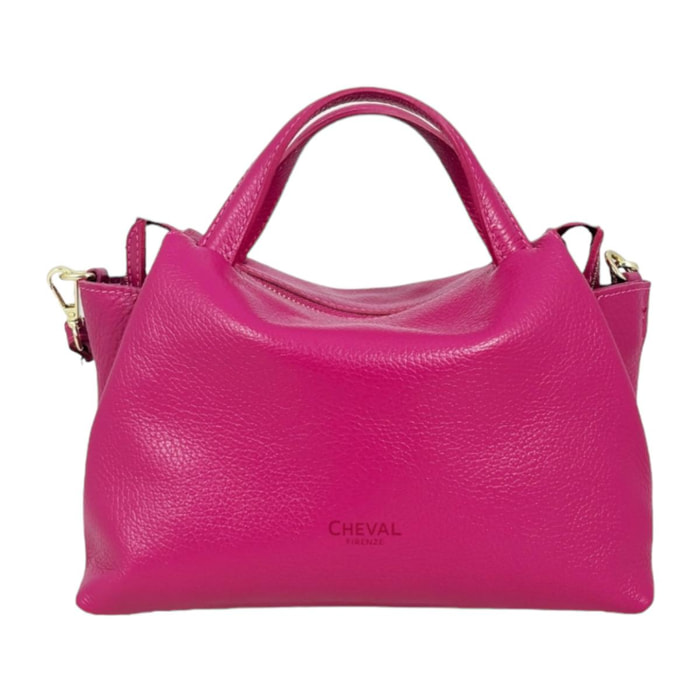 Borsa a mano Cheval Firenze Algedi Mini Fucsia