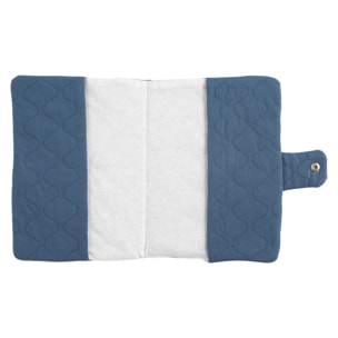 Protège carnet de santé en coton matelassé
