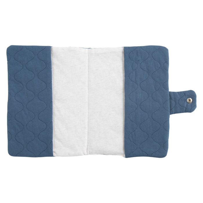 Protège carnet de santé en coton matelassé