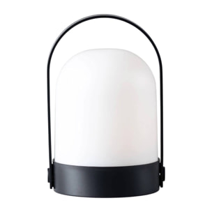 Well Home Lámpara mesa en polipropilenoH.21cm negra