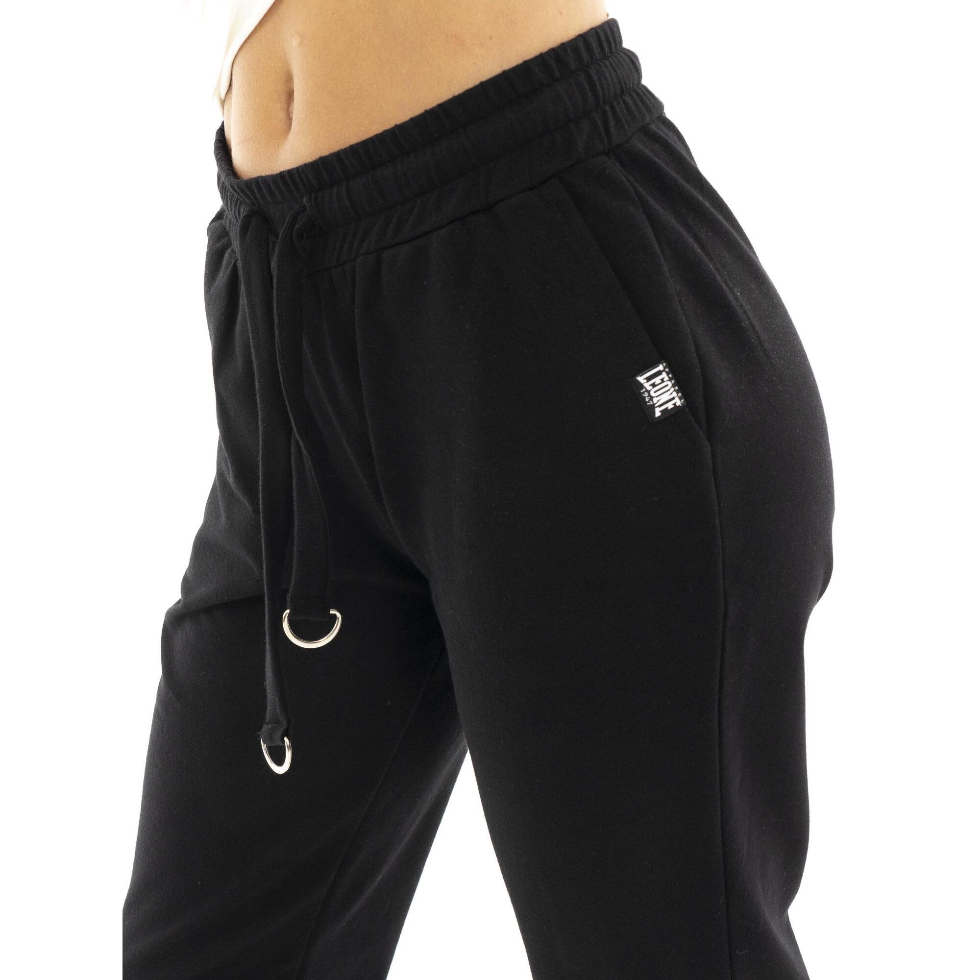 Pantalone invernale da donna con polsini "Black Ring"