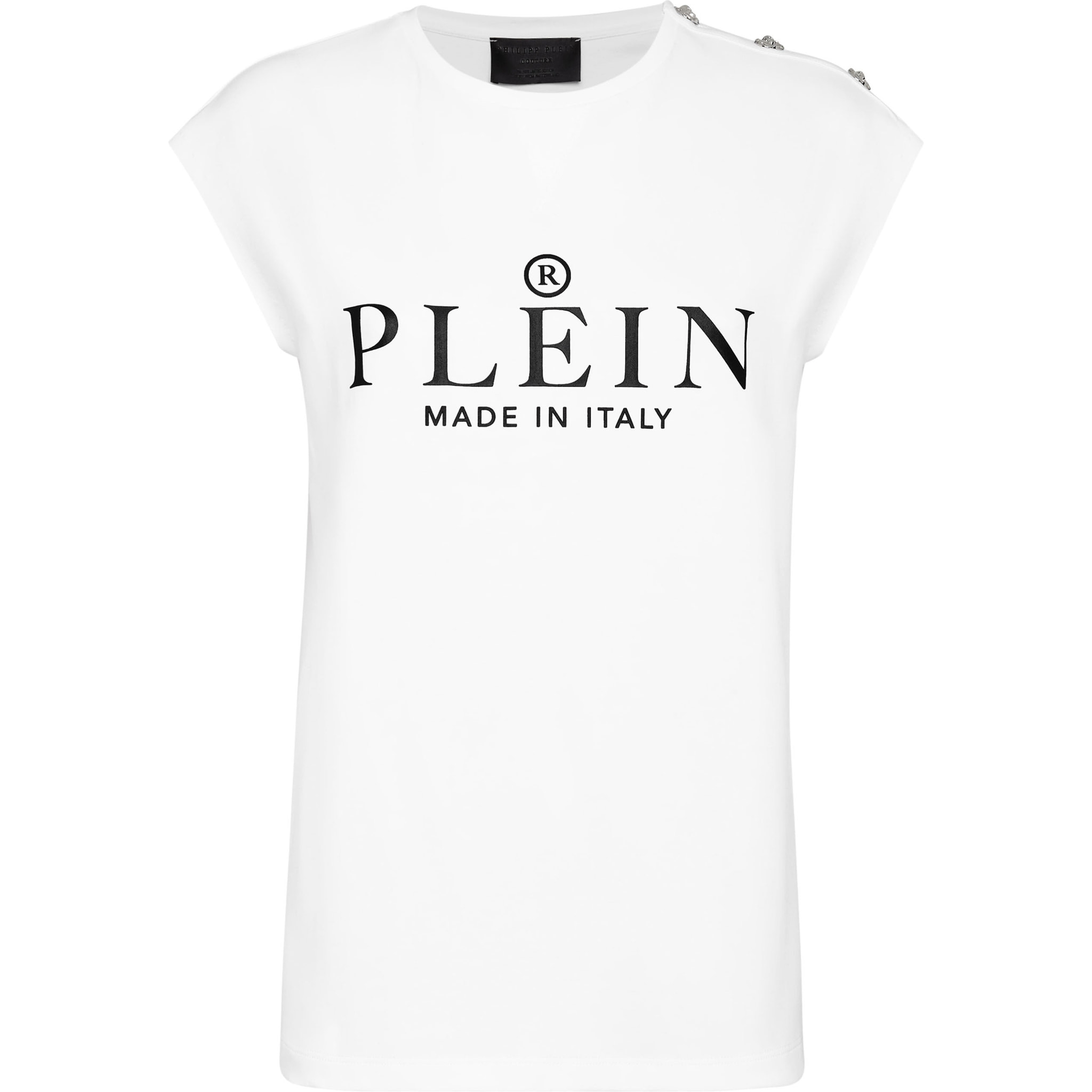 PHILIPP PLEIN T-Shirt Round Neck ICONIC PLEIN