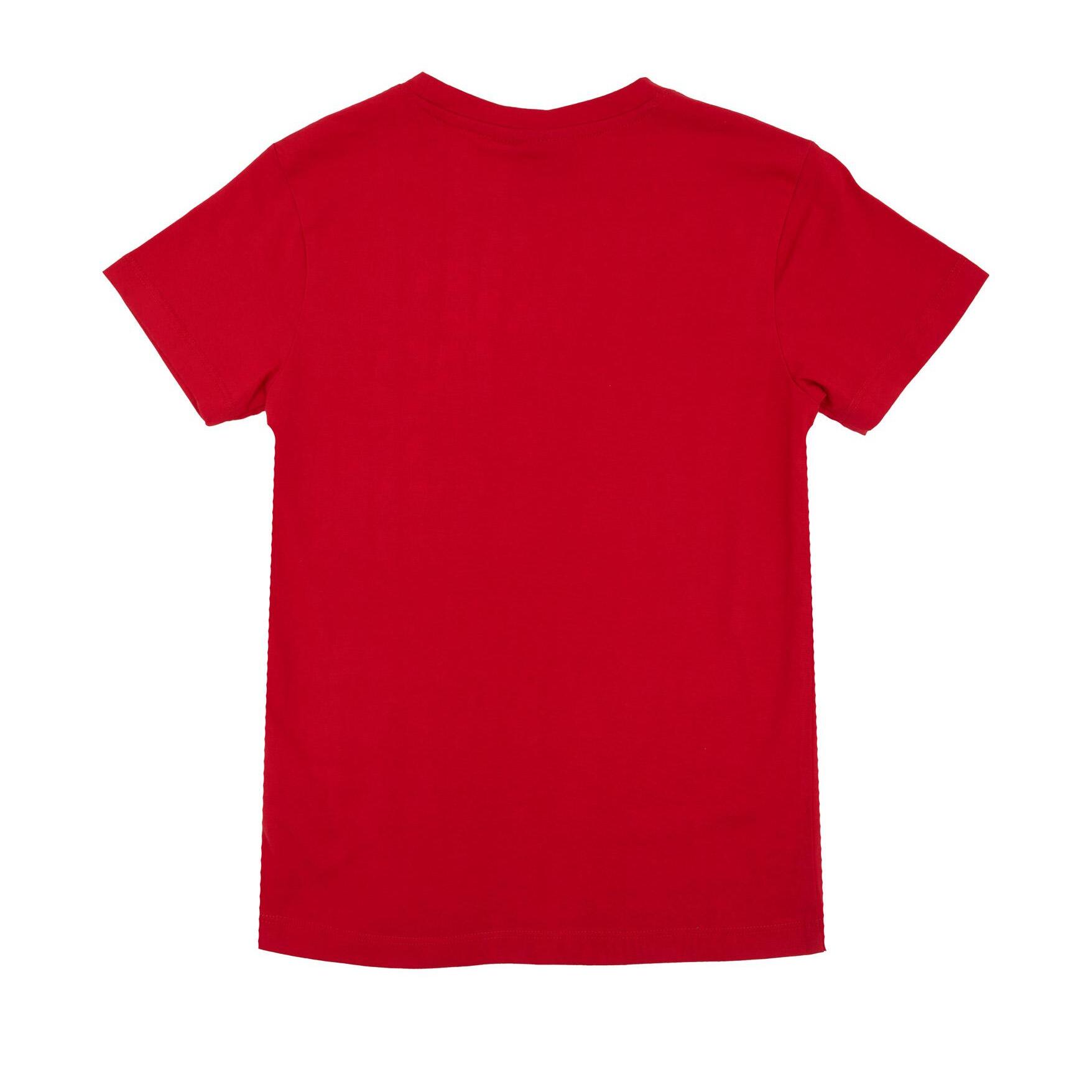 Camiseta básica de algodón de manga corta Leone para niños