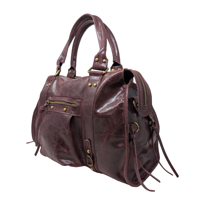 Borsa a Mano in Vera Pelle Made in Italy