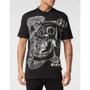 PHILIPP PLEIN Camiseta Cuello Redondo SNAKE