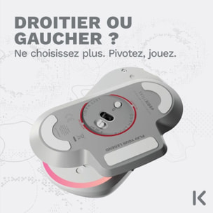 Souris Gamer Sans Fil SKILLKORP Ambi One blanche Progress