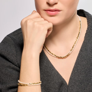 Collar Noma acabado oro amarillo 18k