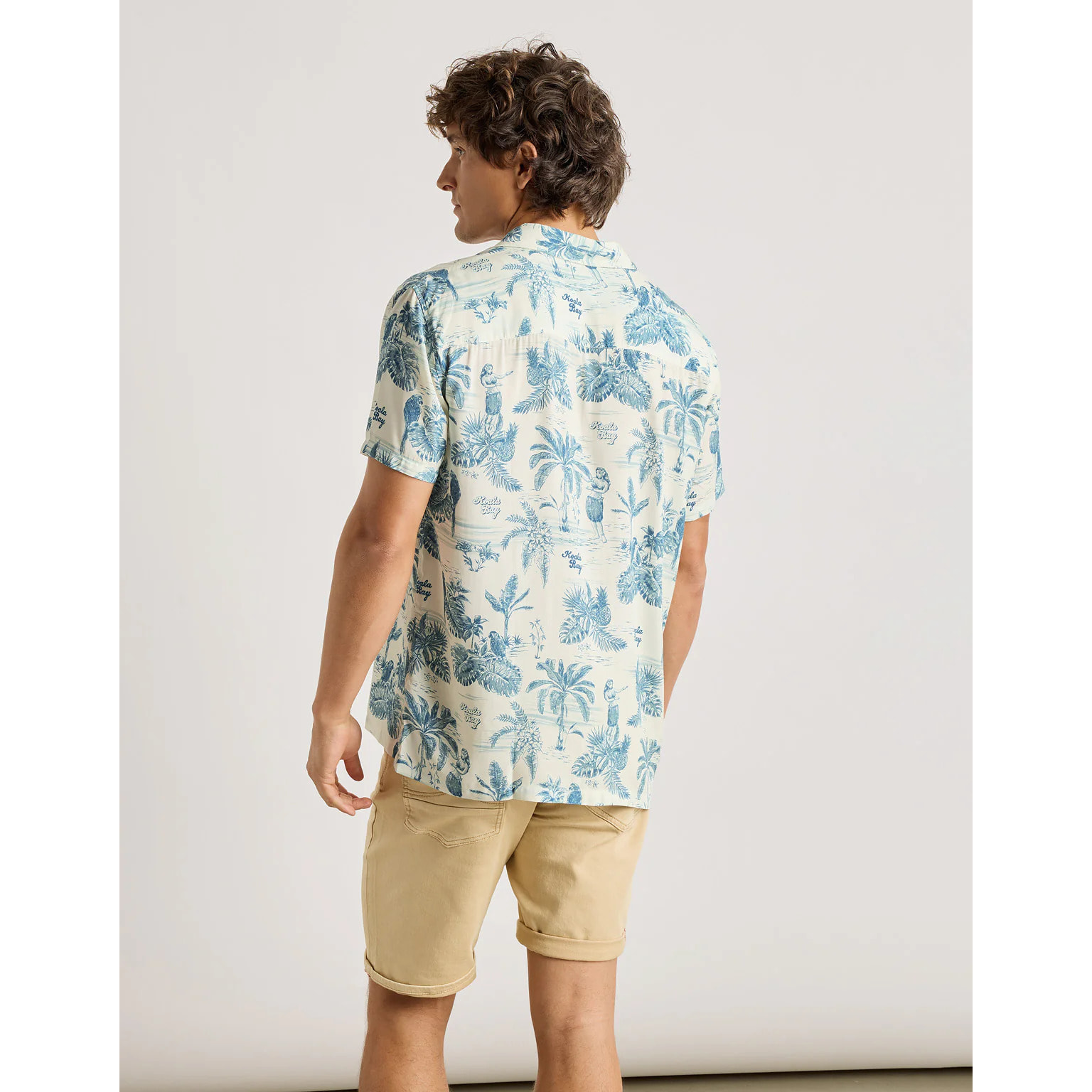 Camisa Manga Corta Azul - Papan